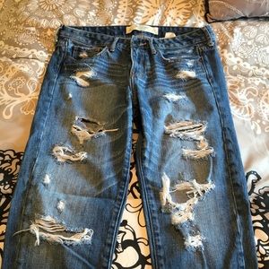 Abercrombie boyfriend fit jeans
